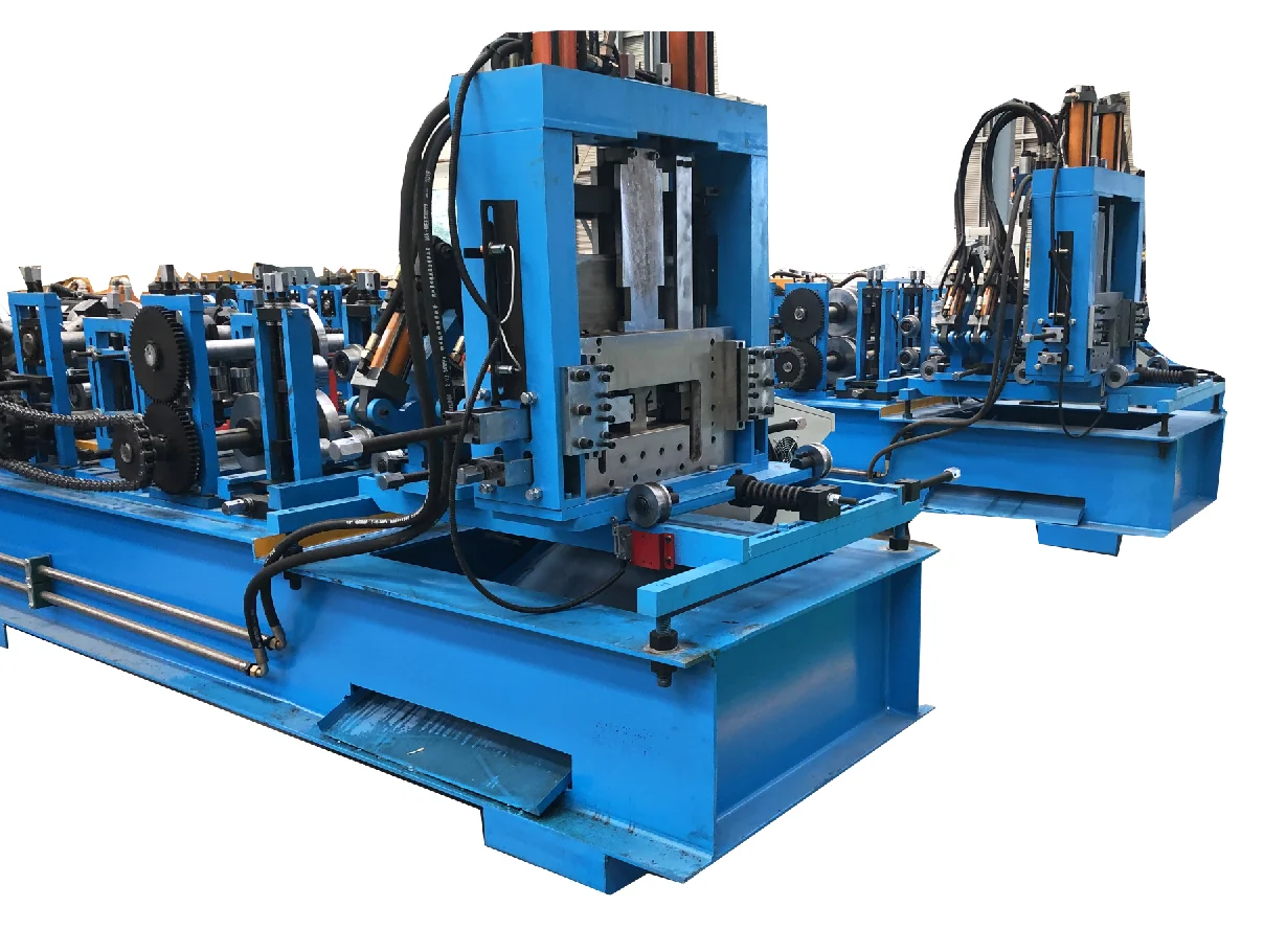 Favorable Price Automatic Intelligent Cz Purlin Roll Forming Machine With Punching Buy Cz Purlin Roll Forming Machine Automatic Intelligent Cz Purlin Roll Forming Machine Cz Purlin Roll Forming Machine With Punching Product On