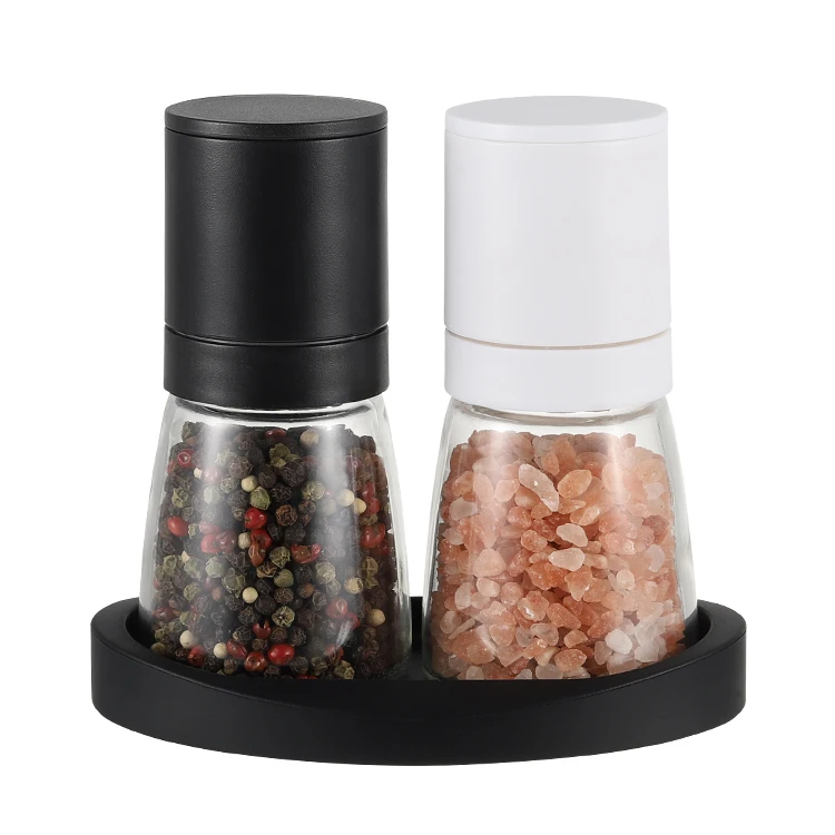 

Cooking Tools Home Art Deco Salt and Pepper Grinder Conical Ceramic Burr Dry Single Spice Grinder for Sale