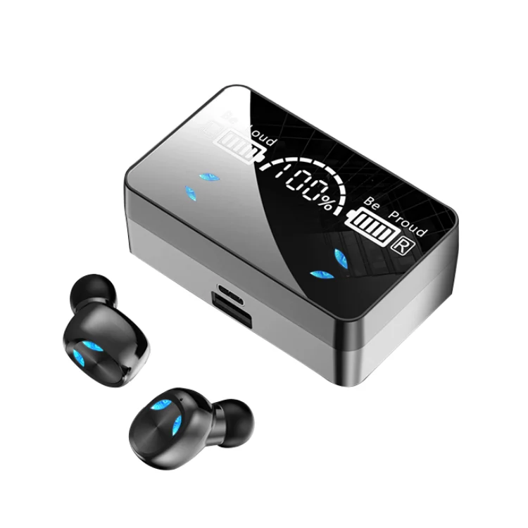 

2021 New X3 Breathing Light True Wireless In Ear Headphones 9d Stereo Earbud Sports Auriculares Tws Earphone