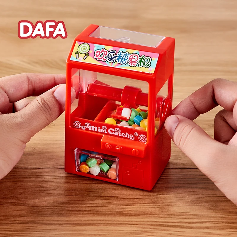 
Mini catcher candy machine fun toys with fruity hard candy 
