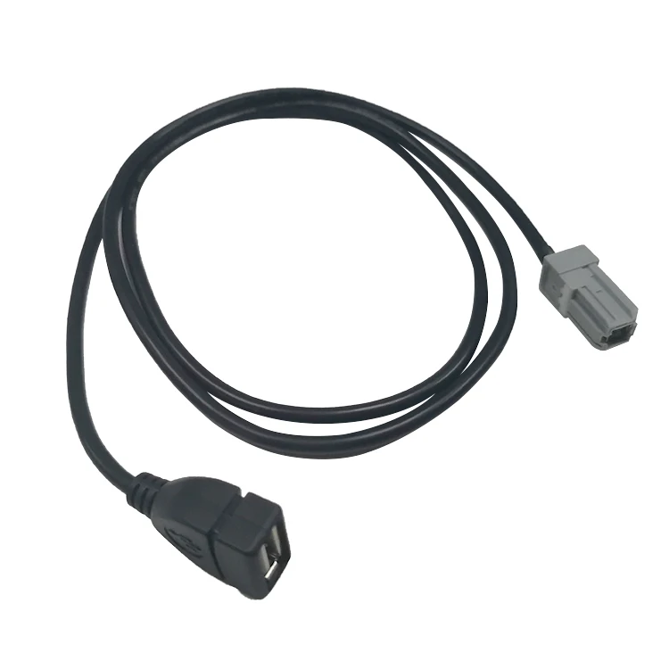 Car Audio Parts Female USB Cable Adapter For LEXUS Toyota Camry Reiz RAV4 Mazda