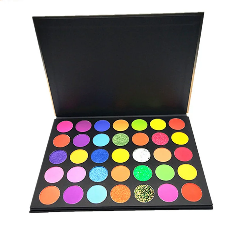 

Hot selling neutral eyeshadow palette 35 colors eyeshadow