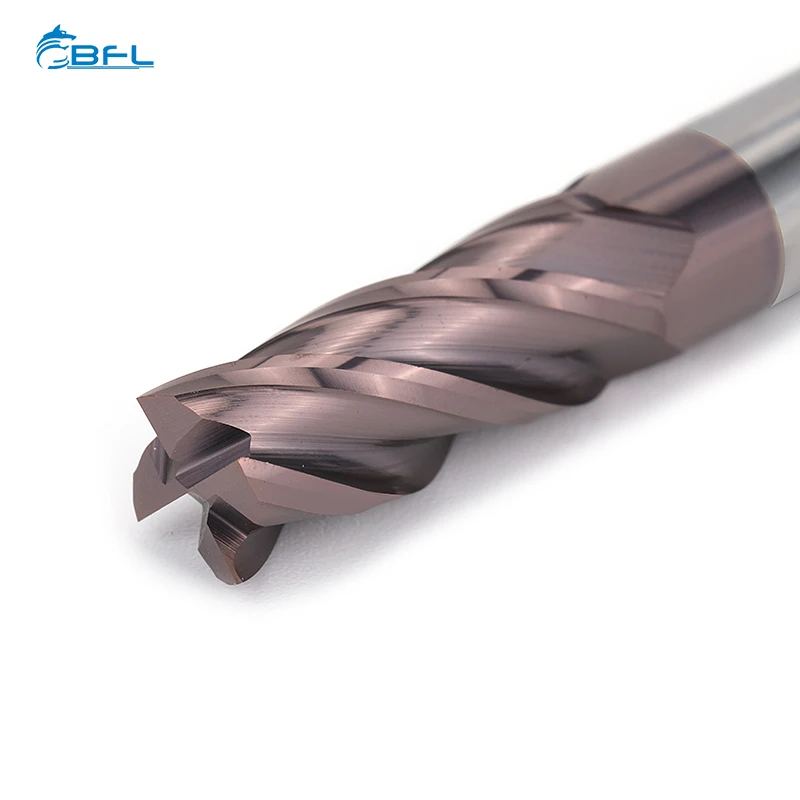 

BFL Carbide 4 Flutes Square Endmill Inch Size in stock CNC Machine Tools 60 grain grinding inch