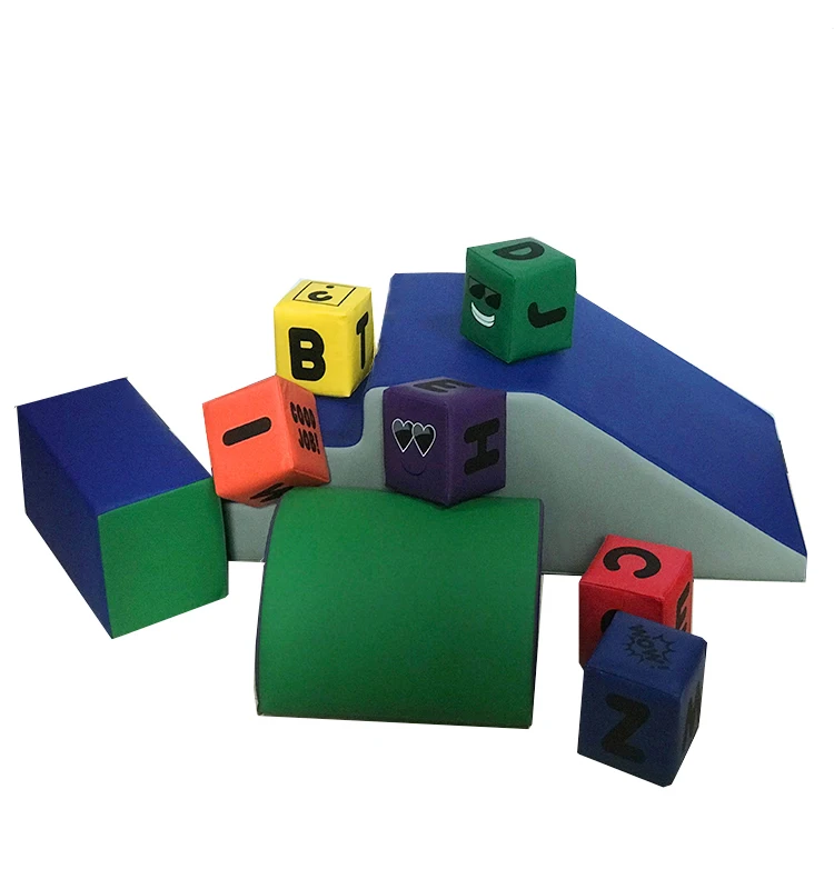 

Eco-friendly colorful soft play climber set, Customized color