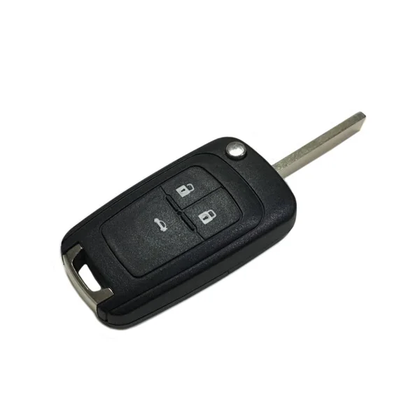 

car key 3 button remote control for chevrolet cruz car remote key shell AG-K029, Black