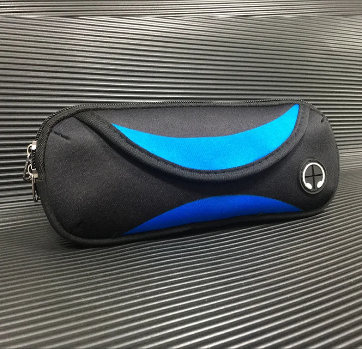 Solid Spandex Jogging Waist Bag Wholesales Nylon Polyester Running Waist Packs Cellphone Glasses Sports Slim Neoprene Bum Bag