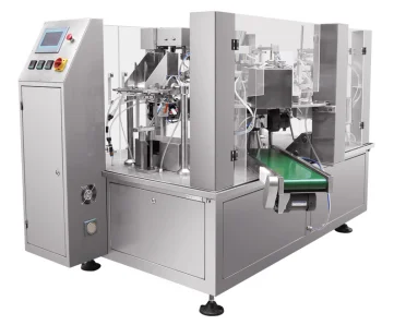 
Automatic Premade spout Pouch Seal and Fill Milk Packing Machine 