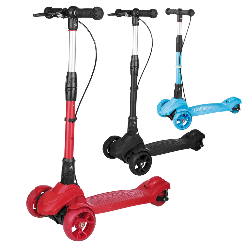 

3 wheel kids kick scooter with big wheel adults kick scooter