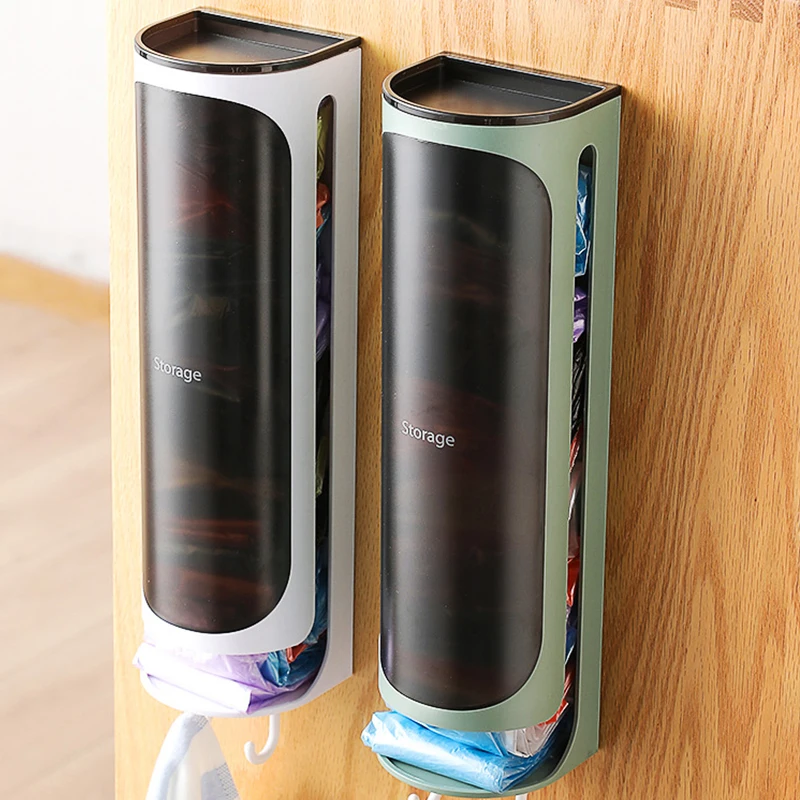 

garbage bag holder rubbish bag holder wall-mounted garbage bag storage box