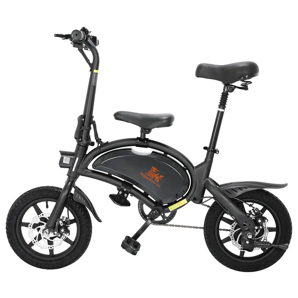 2021 Kugoo Kirin V1 Eu Stock Free Tax Drop Shipping 14 Inches 45km/h Max Speed Folding Electric Bikes Bicycles For Adults