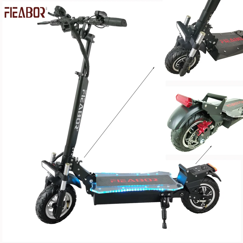 

2020 Hot Sale Top with Max Speed 60km/h 1200w Electric Scooter Citycoco Scooter