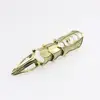 Men Brinco knight Skull Double Finger Ring Knuckle Armour Full Finger Ring Gothic Punk Silvery Ghost Rings