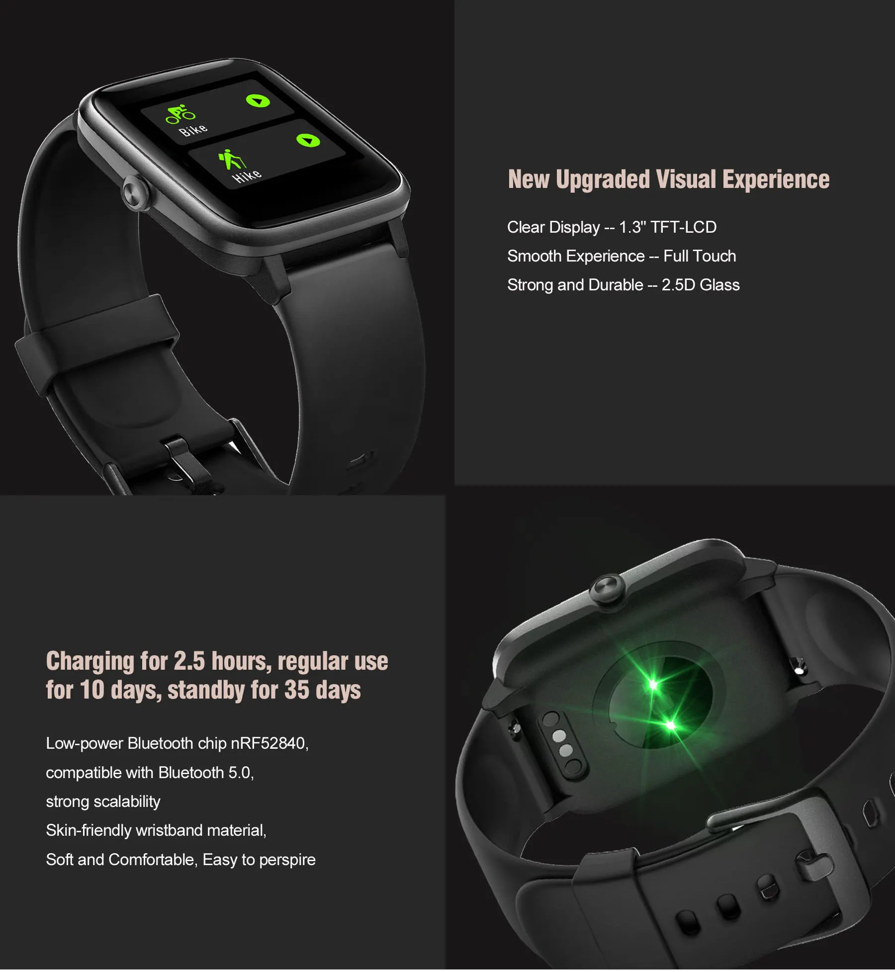 2019 Hot Sale The Original Id205l Sports Bracelet Connect Veryfitpro