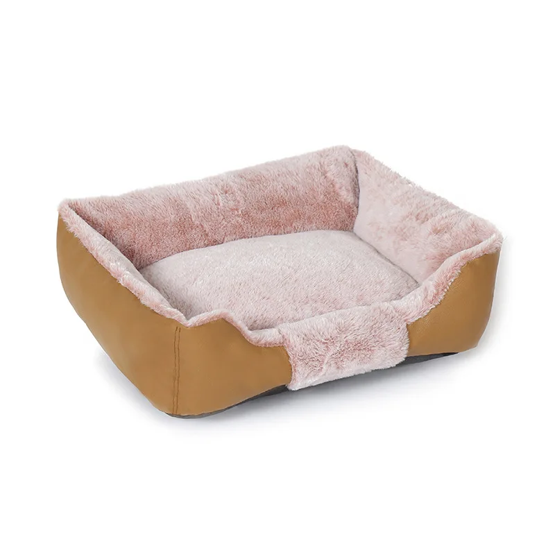 

New Style Custom Calming Pets Bed Non-slip Bottom Waterproof High Quality Plush PP Cotton Luxury Pet Sofa Mat For Dog Cat