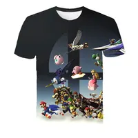 

Print on Demand T-shirt Latest Super Mario Kid T Shirt Men/Women Super Smash Bros 3D Print T-shirt Hip Hop Tshirt Tshirt Homme