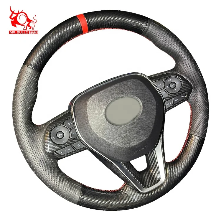 

custom DIY used Cars Steering Wheel Cover for Toyota, Customized color