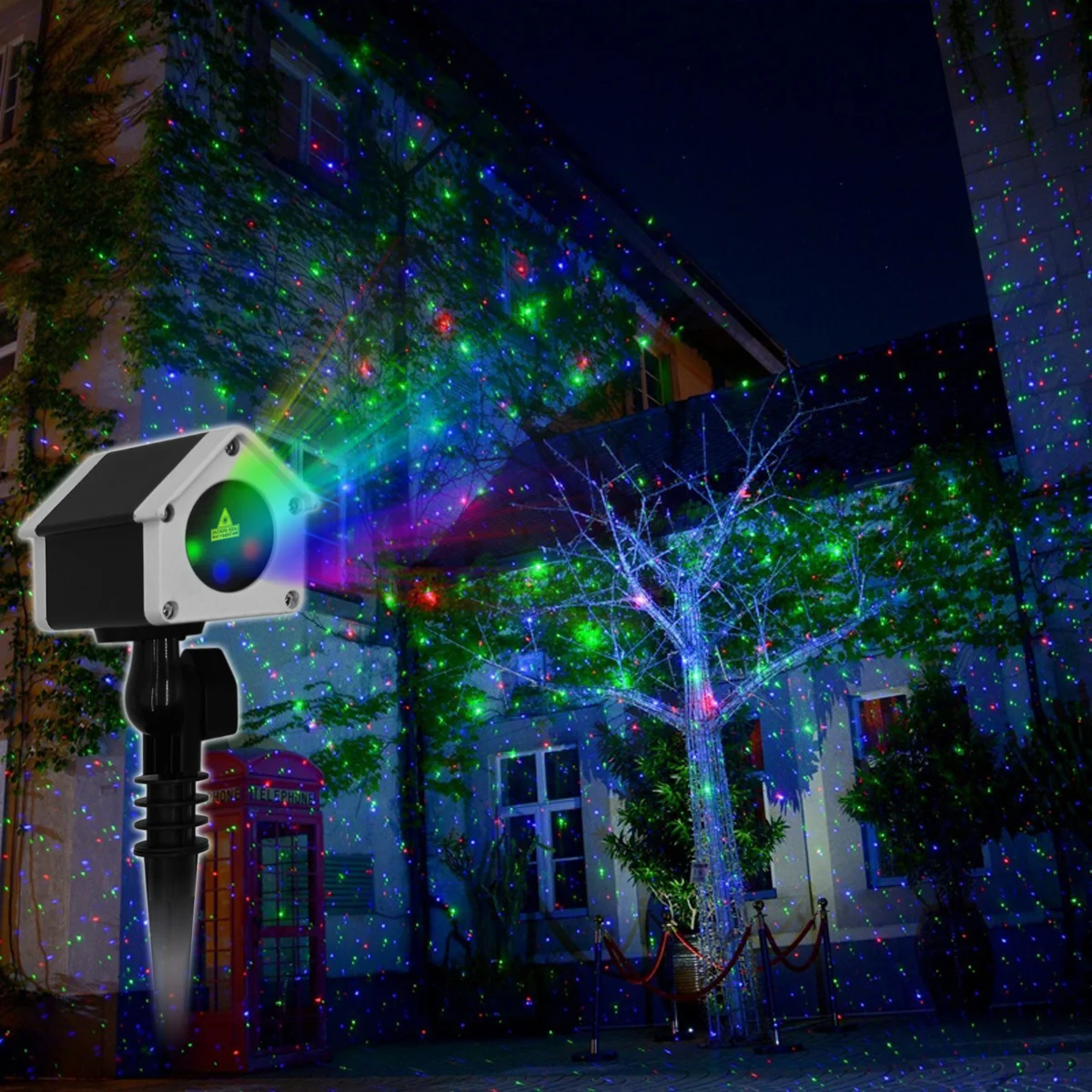 Shenzhen Factory Cheaper Aluminum Green Red Firefly Laser Outdoor Garden Projector Christmas Light With Waterproof IP65