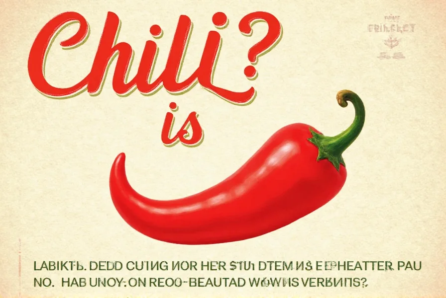 Chili in Kitchen