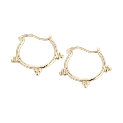 

Fashion Unique Earring Hoop Sterling Silver 925 Earring Jewelry, As picture