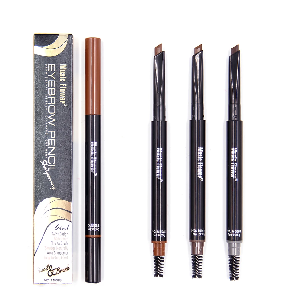 

Dropshipping Waterproof Thin Brow Enhancers Private Label Eyebrow Pencil Slim Eyebrow Pen, Multi-colored