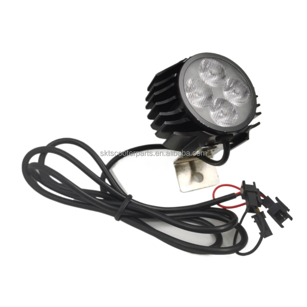 Headlight Handlebar Lamp Head Front LED Light For KUGOO G2 PRO Electric Scooter Replacement Accessories Parts