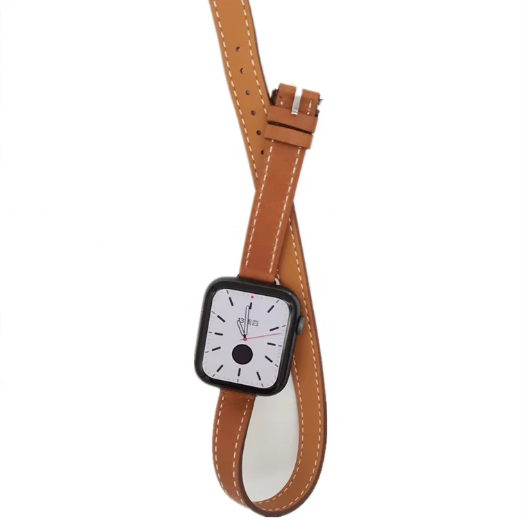 

Apple Watch SE 6/38/ 42mm Herme.s Watch Band Metal Buckle Connector Sports Original, Silver/gold/rose gold/black