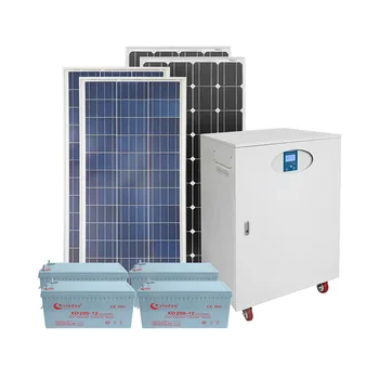 Portable All In One Cabinet Pv Panel System 5kw Solar Energy System 5kw ...