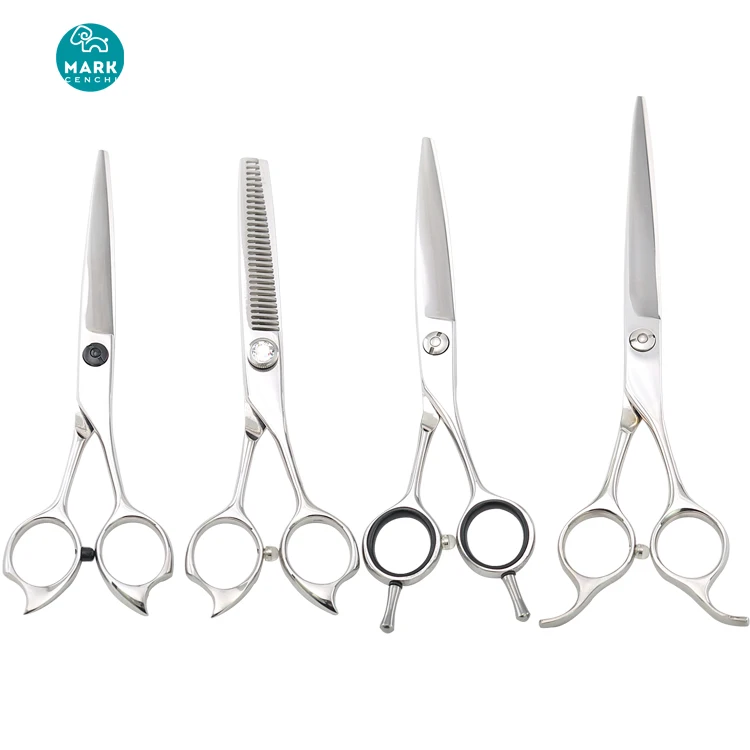 

Kelo Barber Scissors Stainless Steel straight handle barber salon scissors professional beauty hair scissors, Mirror polished / customized