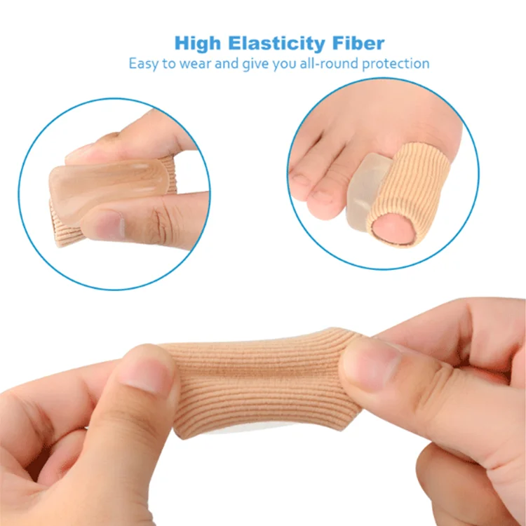 

Hallux Valgus Pedicure Corrector Feet Care Bunion Bone Thumb Valgus Protector Silicone Toe Separator, Skin
