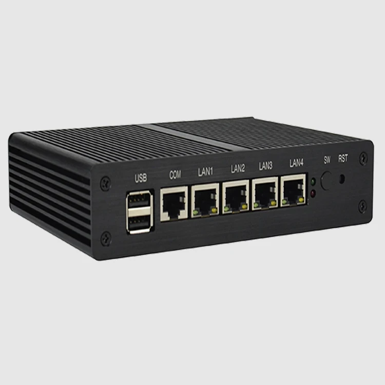 

SHARE X86 Cheap Embedded Mini Linux Industrial PC Case Pcie Slot Fanless Celeron J1900 Quad Core Mini Industrial PC For Business