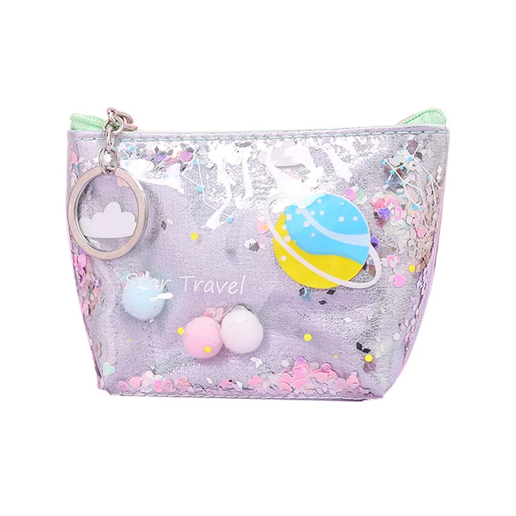 

Classic Design Competitive Price Sequin Wallet For Women Coin Purse, 4 colors
