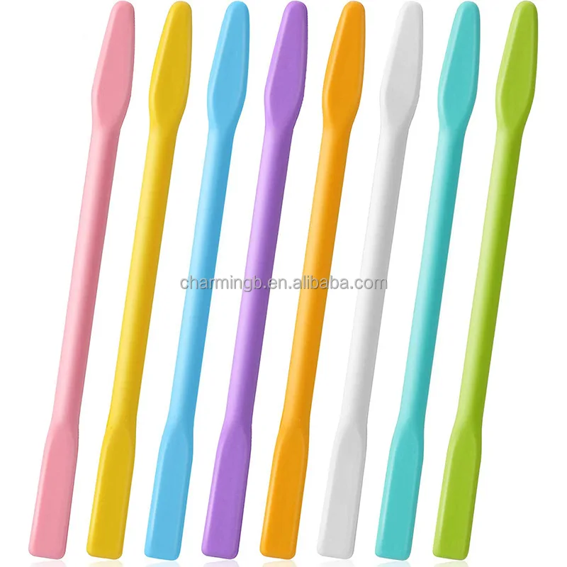 

Beauty Makeup Tools silicone Stir Stick DIY silicone facial stir stick, Customized color