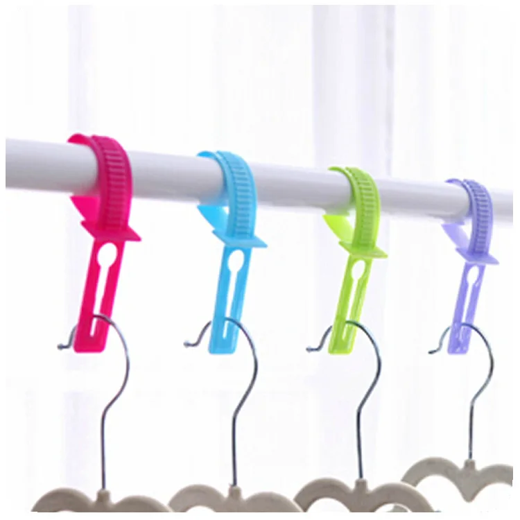

Clothes And Windproof Hanger Lock Hook, Multicolors