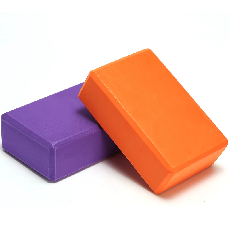 

Buy Custom Branded Logo Color 9" x 6" x 4" Orange High Density EVA Foam Yoga Blocks