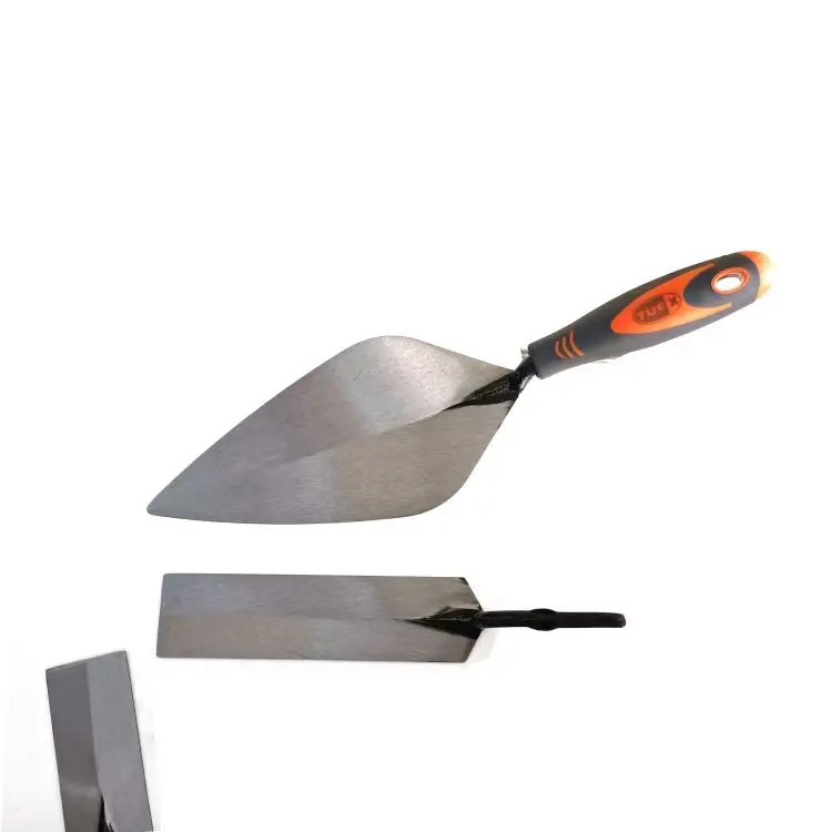 

leaf shaped hand tools 6'' 7" 8" 9" Forged one piece Bricklaying Trowel With Plastic Handle