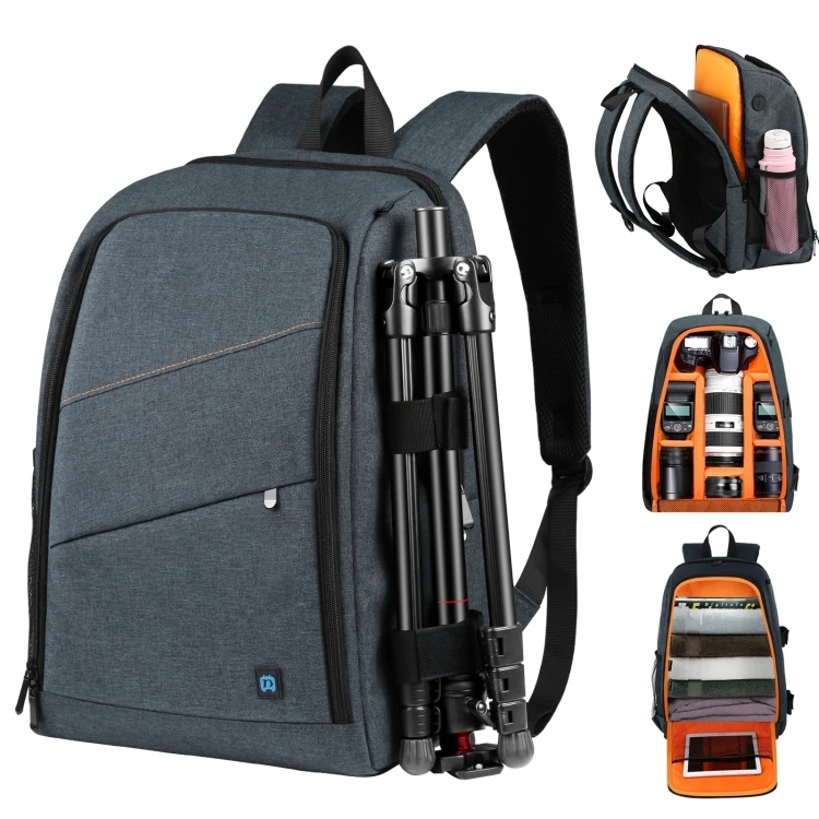 

Factory PULUZ Outdoor Portable Waterproof Scratch-proof Dual Shoulders Backpack Handheld PTZ Stabilizer Camera Bag