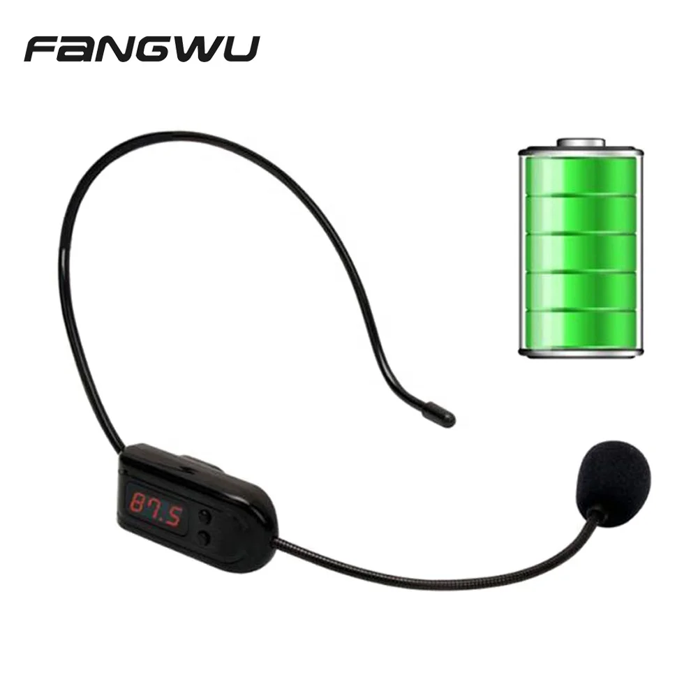 

Good Quality Newest FM Wireless Headset Microphone