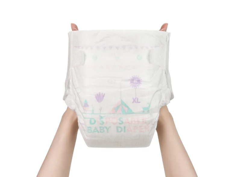 

Mamamia Premium Comfort Famous Brand open baby diaper disposable mom love more, Natural white