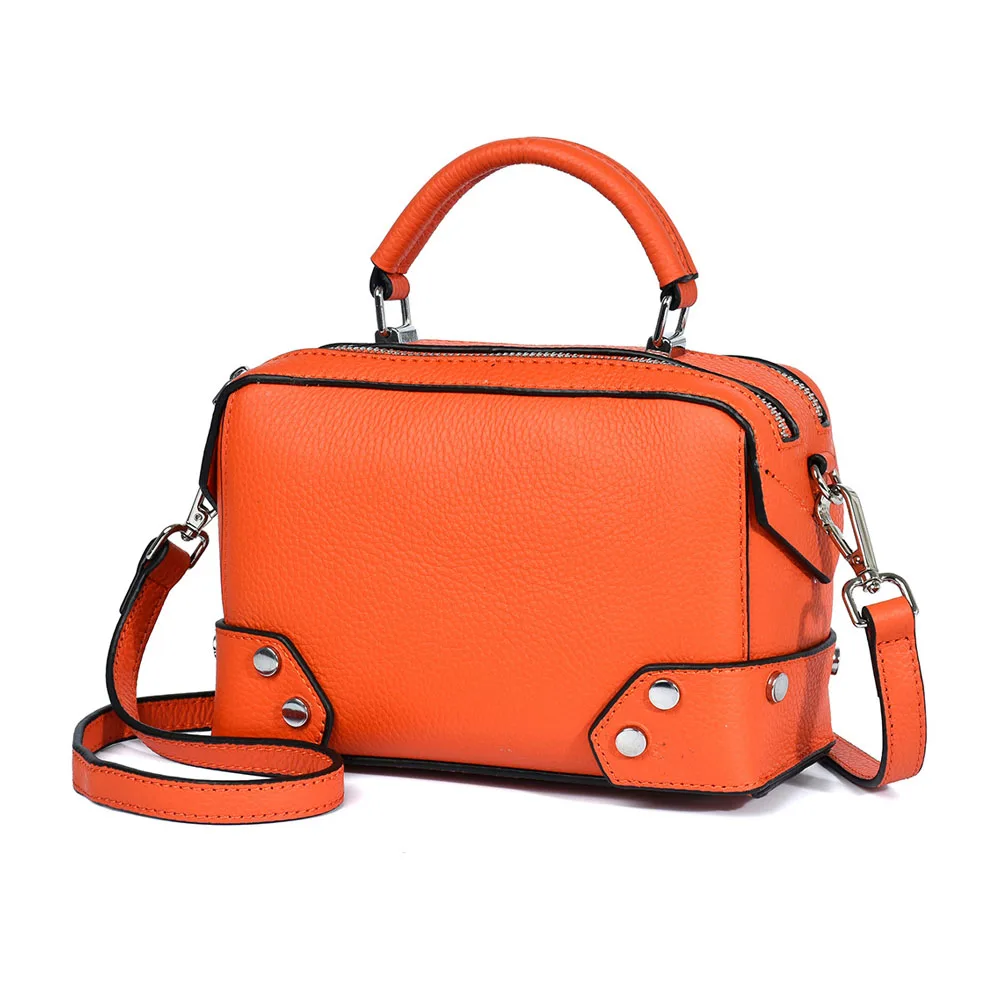 

2021 Luxury Designer Brand Genuine Leather Handbag Women Hand Bags Real Custom Logo Tote Leather Handbag For Ladies