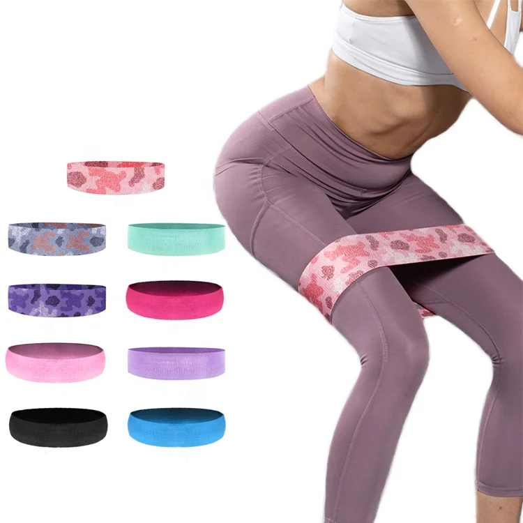 

Low MOQ Wholesale Hot Multi color Fitness Gym Glute Hip Durable Resistance Bands