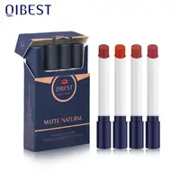 

QIBEST Fashion Style Smoking Pipe Lipstick Private Label waterproof matte lipstick