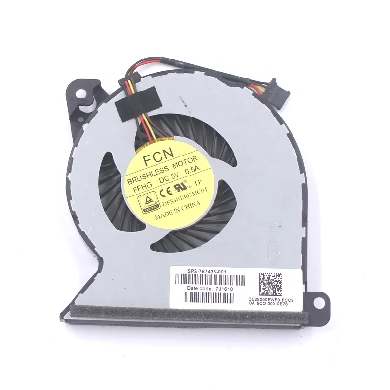 Venta al por mayor hp laptop coolers Compre online los Al Por Mayor Nuevo Ventilador De Cpu Portátil Para Hp 15 e