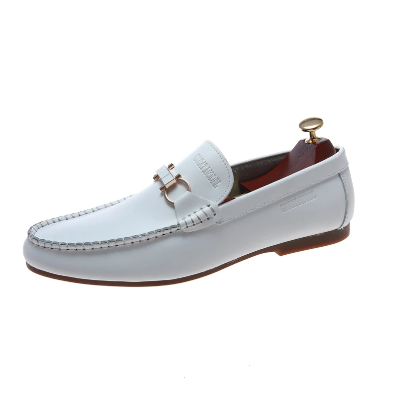 

Fashion Simple Light Durable Hand Sewn Wear Comfortable Casual Italian Driving Shoes For Men