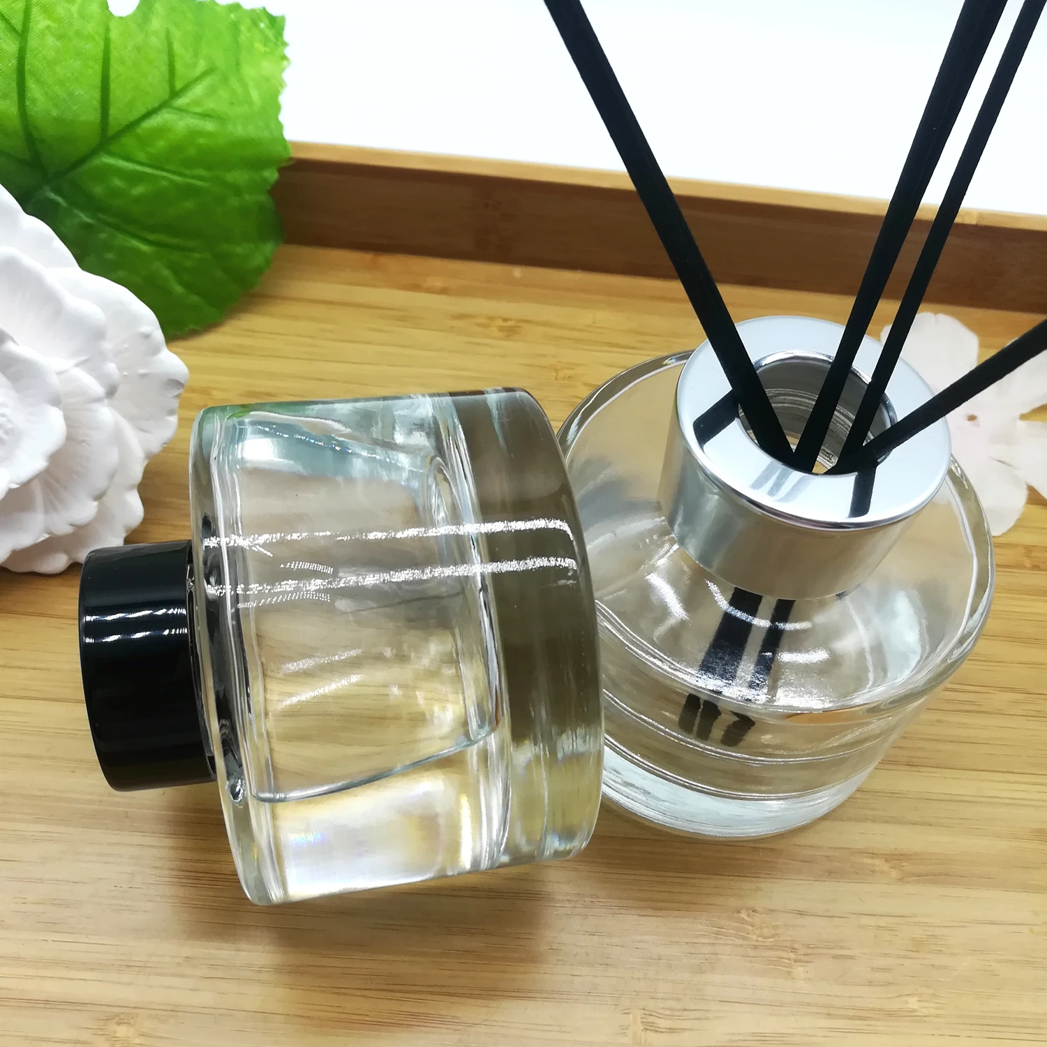 

Factory Jo malone reed diffuser glass bottle, Clear, amber, red, gray or custom