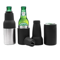 

12 oz Double Wall Vacuum Insulated Stainless Steel Beer Can Bottle Holder Can Cooler Insulator