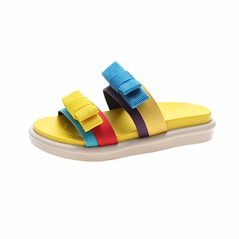 

Outwear Slippers New-Style Korean Rubber Soft Sole No-Slip Women Casual Shoes Colorful Slipper, 5 colors