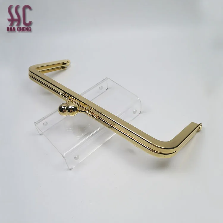 

gold color purse frame for handbag