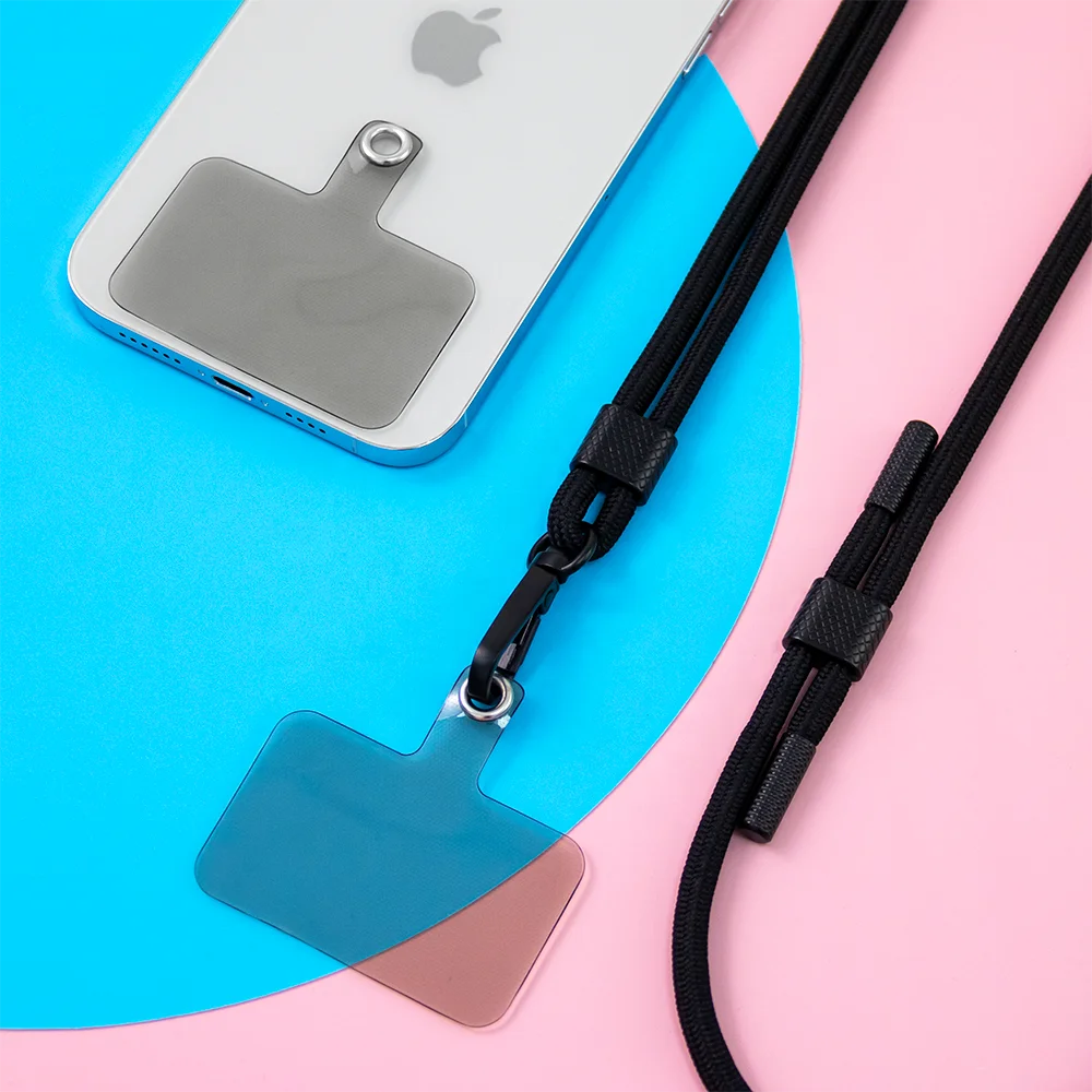 

Mobile Phone Crossbody Lanyard Adjustable Neck Strap Keychain Chain Safety Universal TPU Neon Patch For iPhone 13, Six color in stock