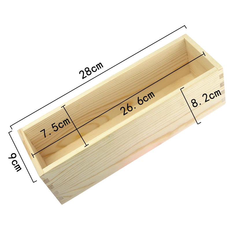 

468 Stocked !!! Wholesale Firm and Resistant to Deformation 1200 g Rectangle Soap Wooden Box