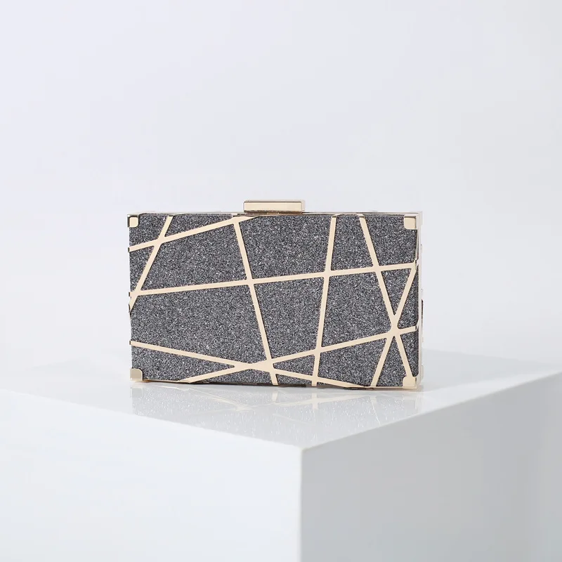 

diamond clutch bags luxury bags women handbags evening clutch bags, Black, silver, champagne, gold